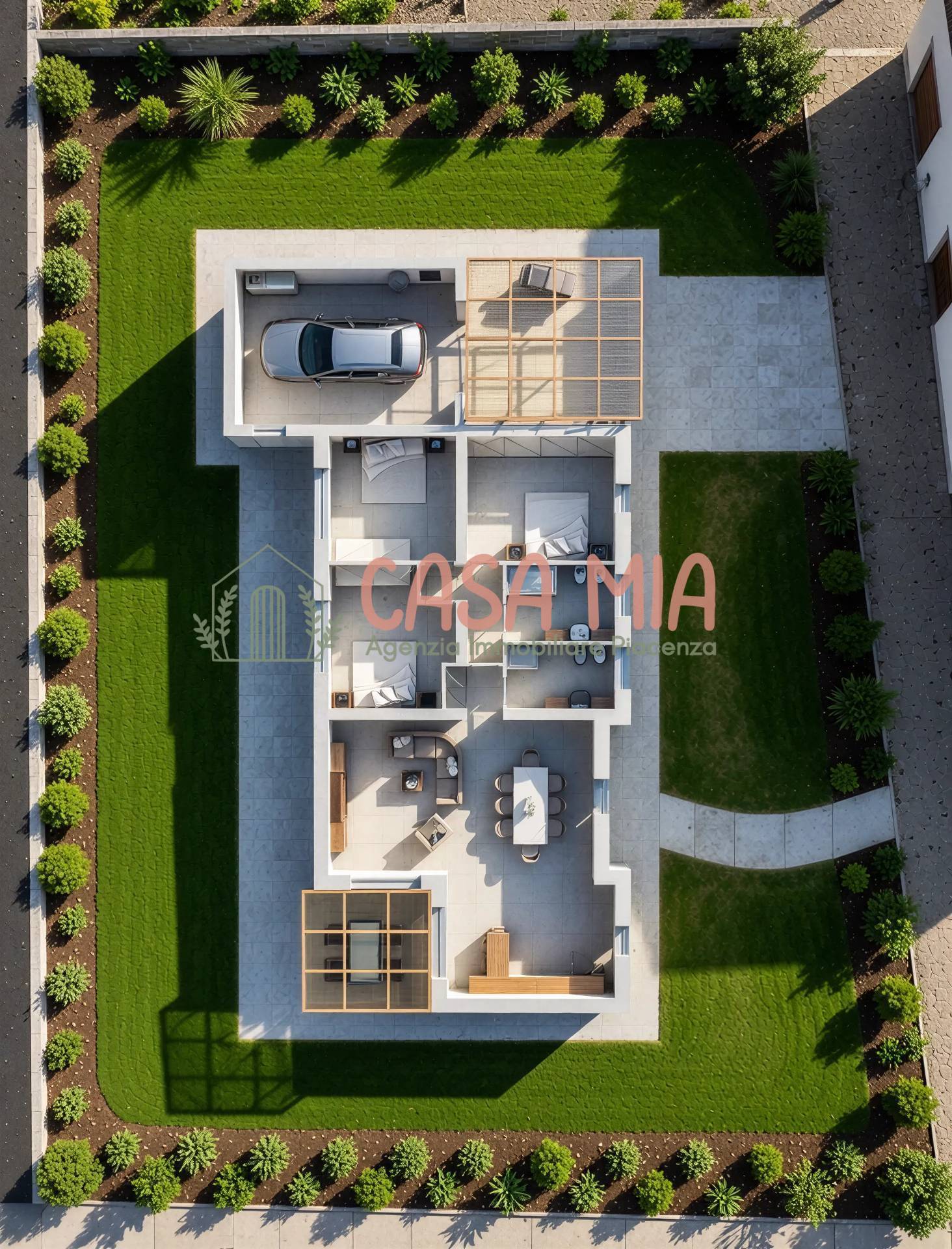 Villa in vendita a Rottofreno, Santimento