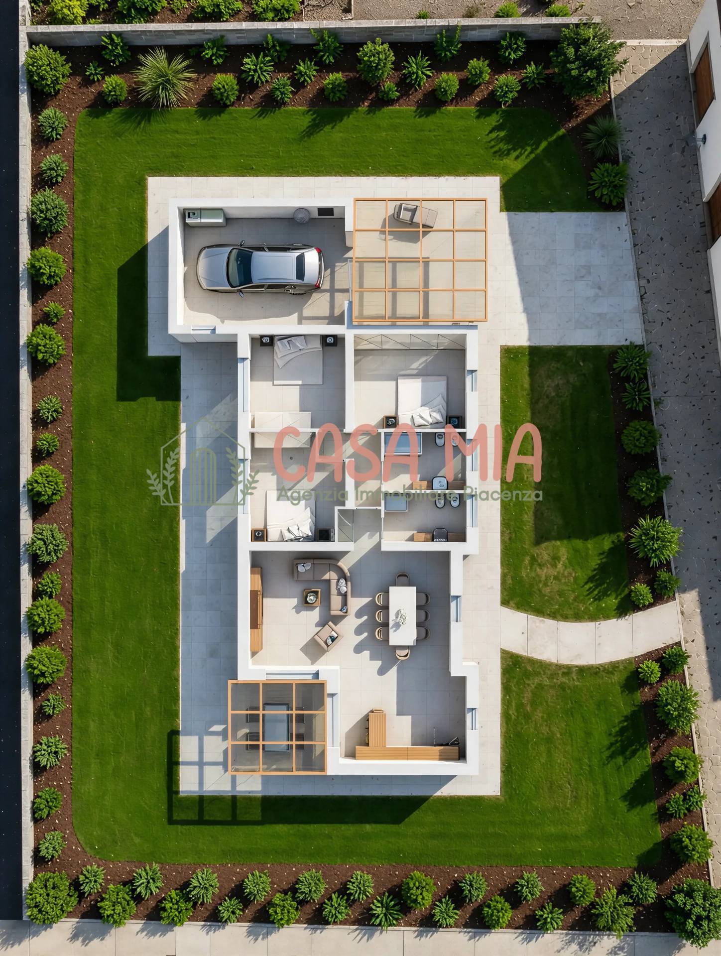 Villa in vendita a Rottofreno, Santimento