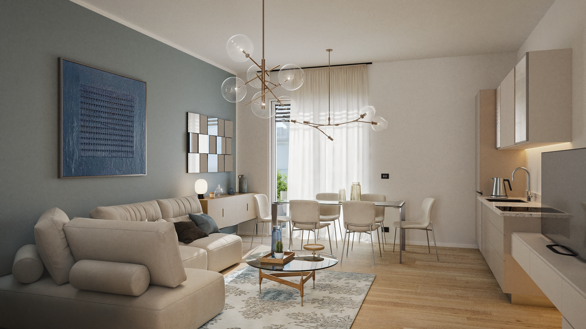 Trilocale con terrazzo in via trento 33, Lissone