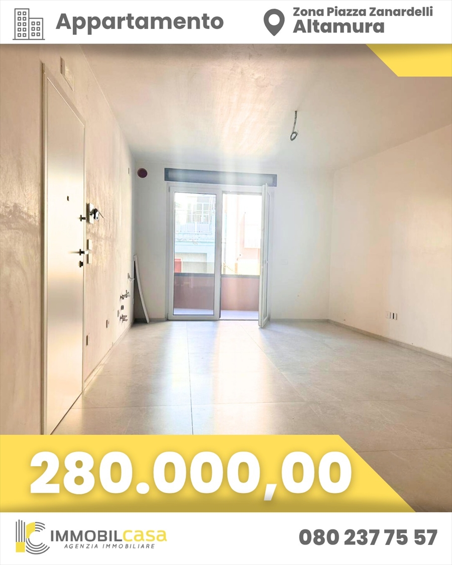 Trilocale con box, Altamura zona piazza zanardelli