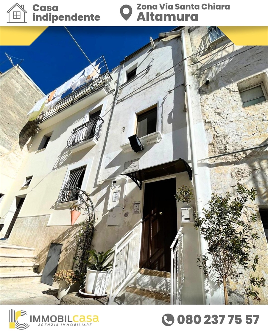 Casa indipendente ristrutturata, Altamura zona santa chiara