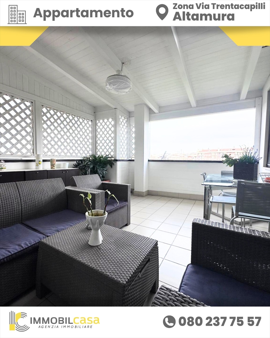 Trilocale con box, Altamura zona trentacapilli