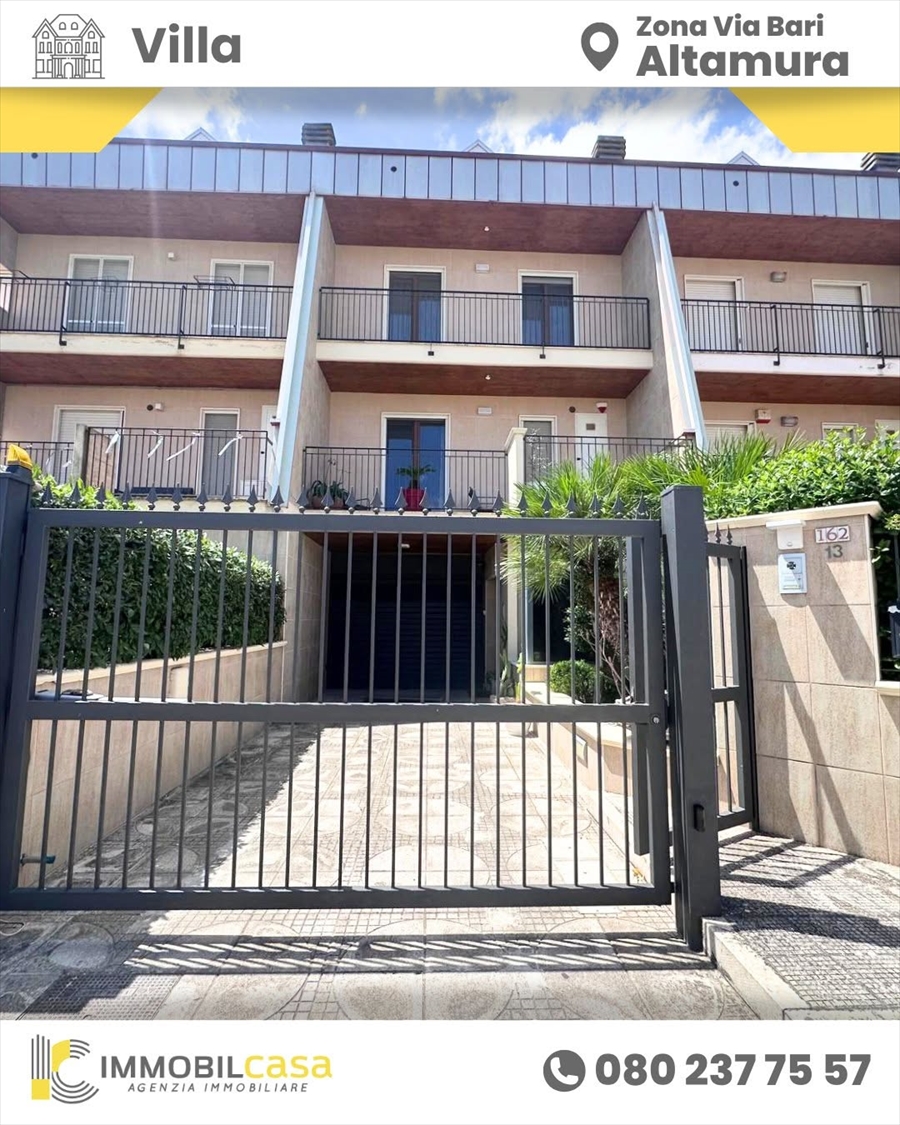 Villa con box, Altamura via bari