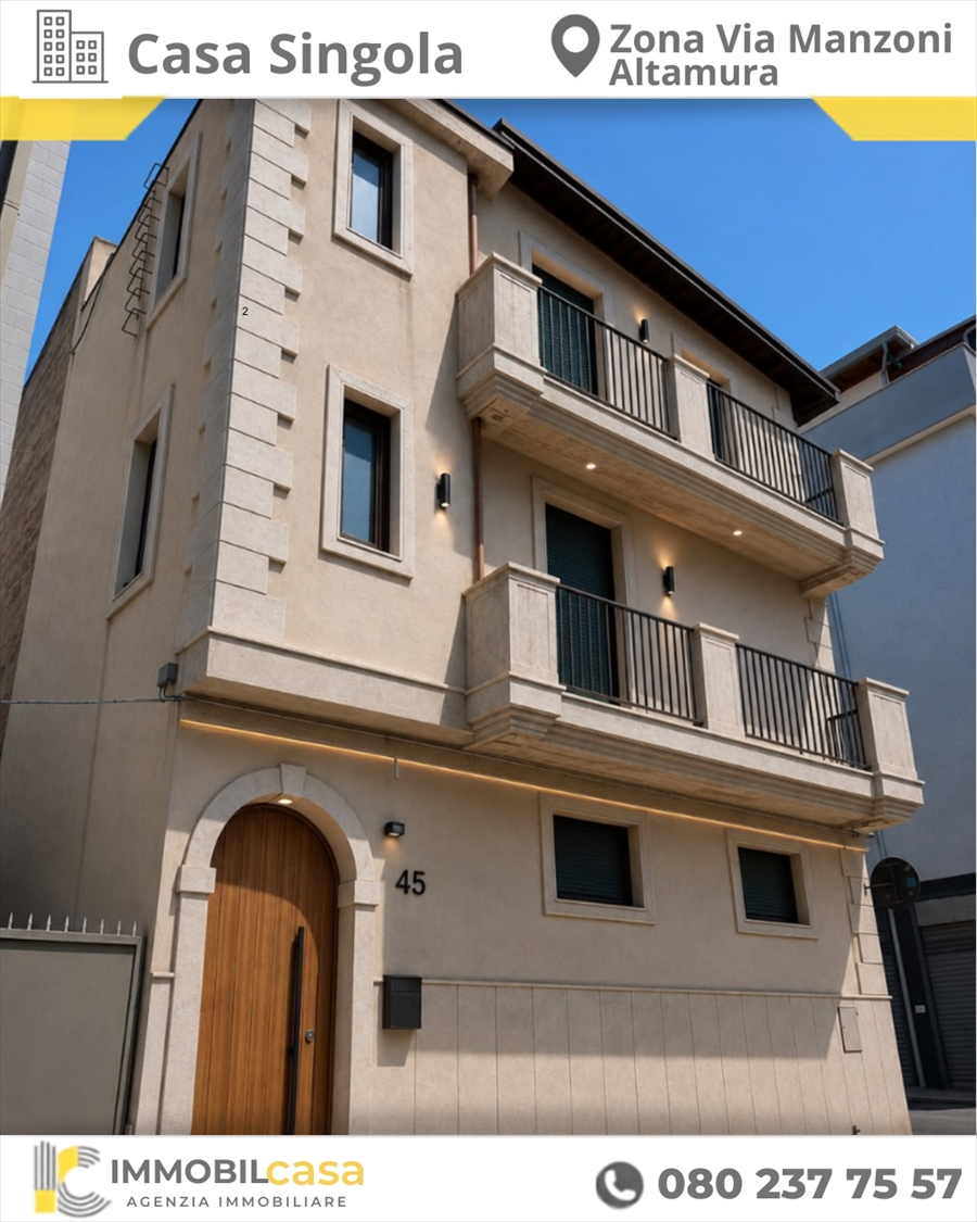 Casa indipendente in vendita, Altamura via manzoni