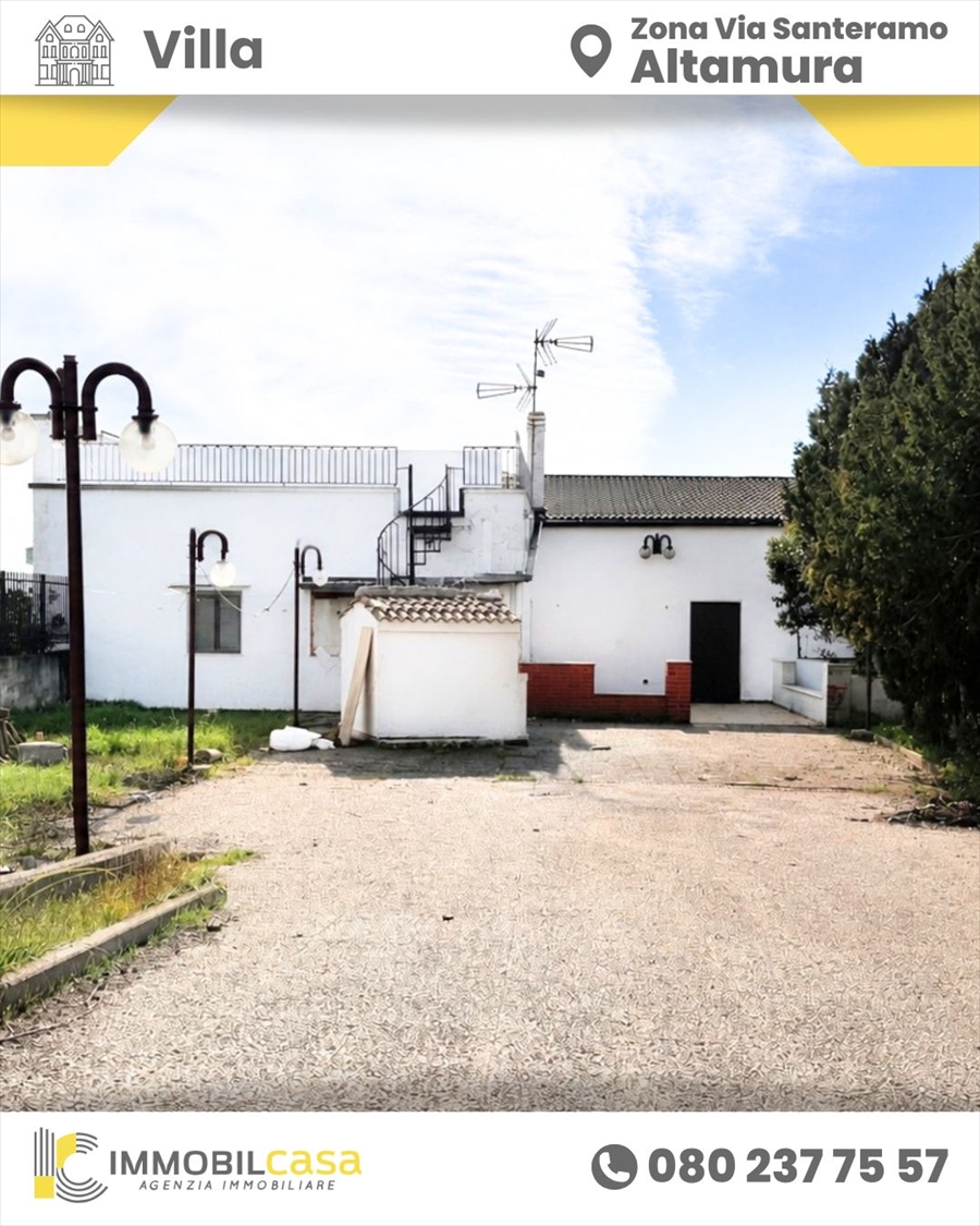 Casa indipendente con giardino, Altamura via santeramo