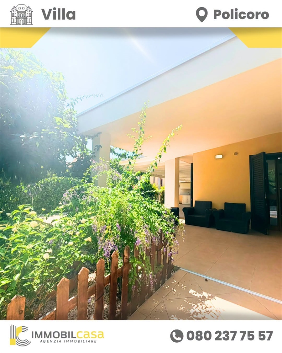 Villa con giardino, Policoro lido