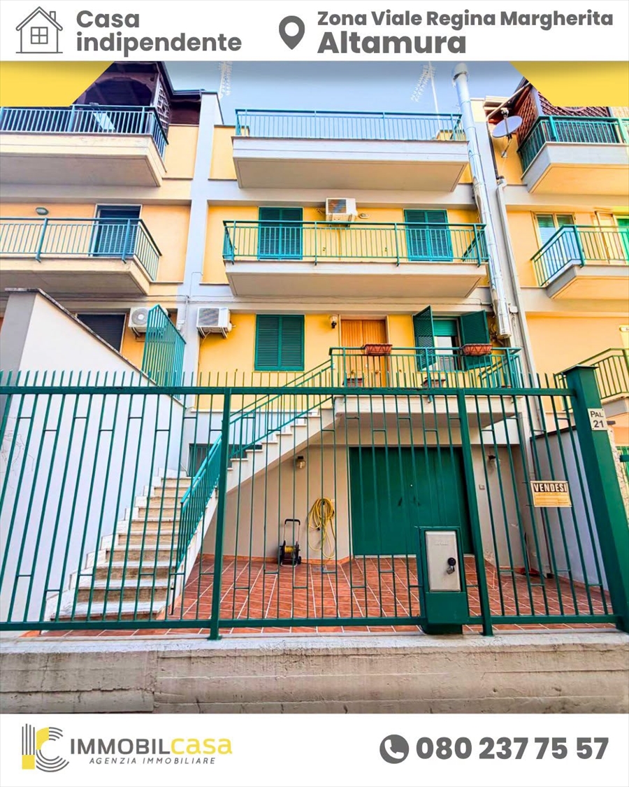 Casa indipendente con box, Altamura viale regina margherita