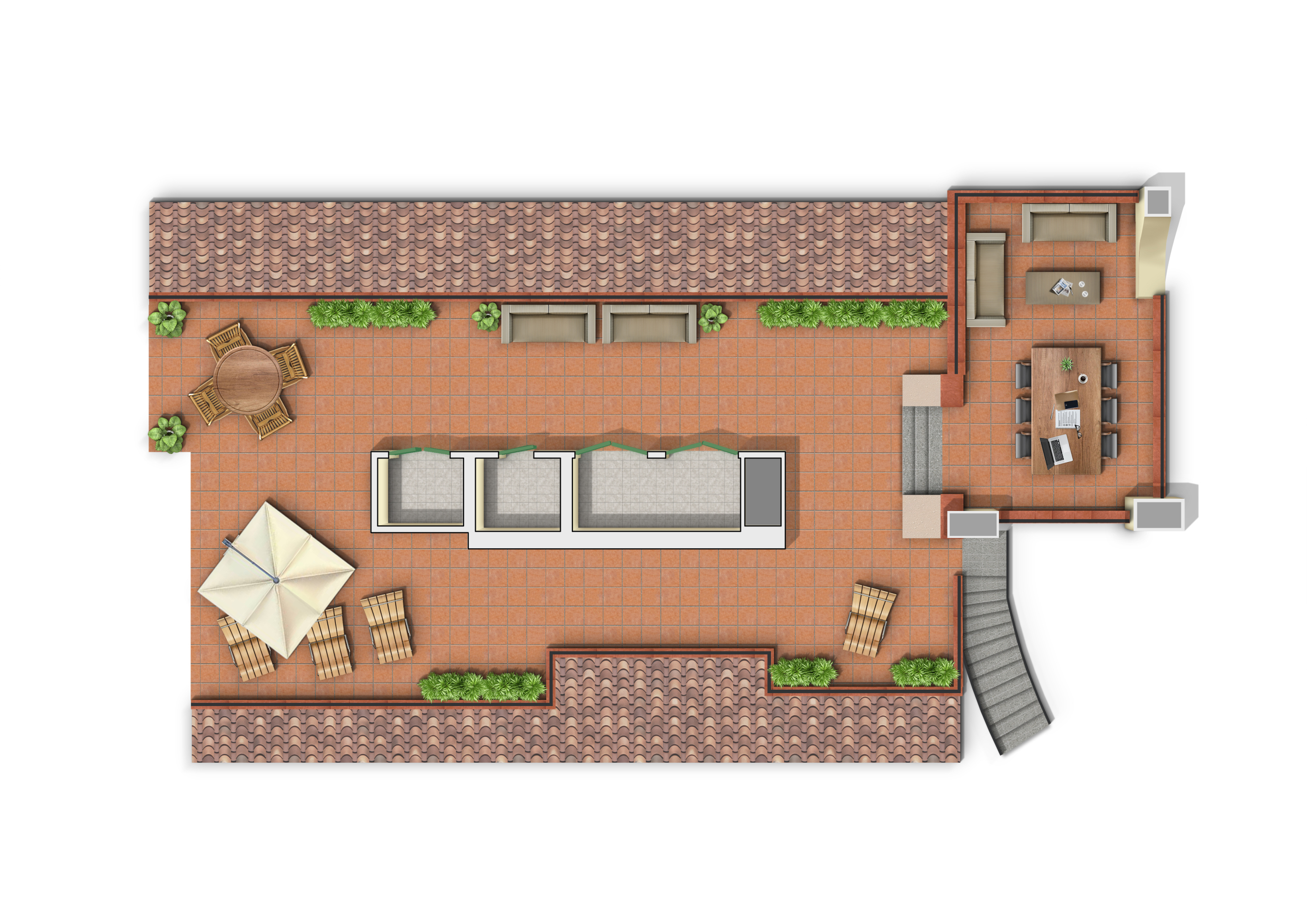 Attico con terrazzi in via caravaggio snc, Monte Argentario