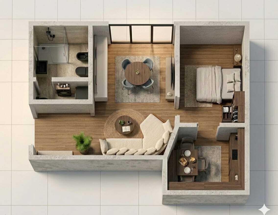 Bilocale da ristrutturare in piazza cinque giornate, Arese