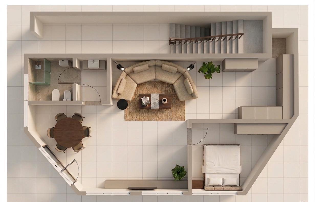 Trilocale con giardino in piazza cinque giornate, Arese