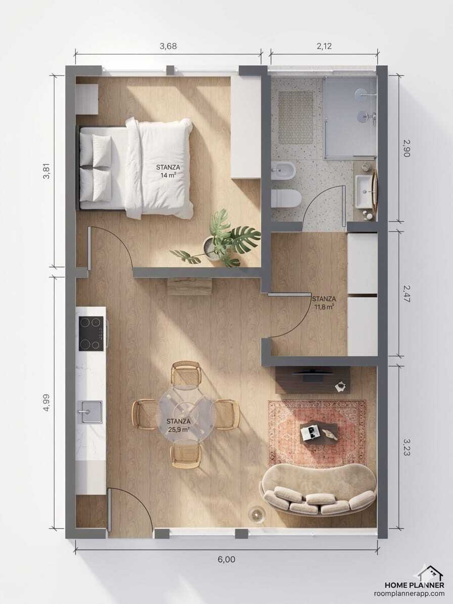 Bilocale in vendita in via stelvio 11, Bollate