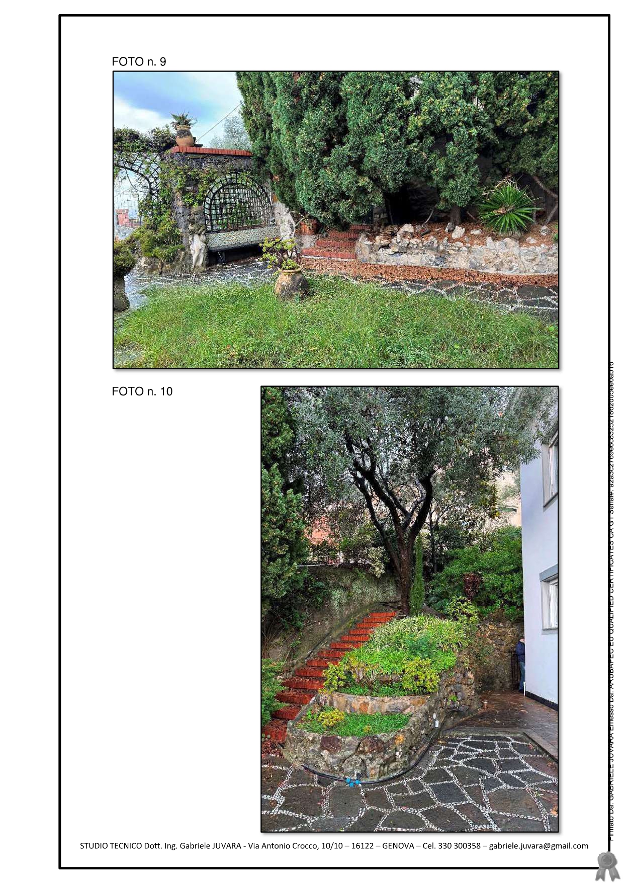 Villa vista mare a Pieve Ligure