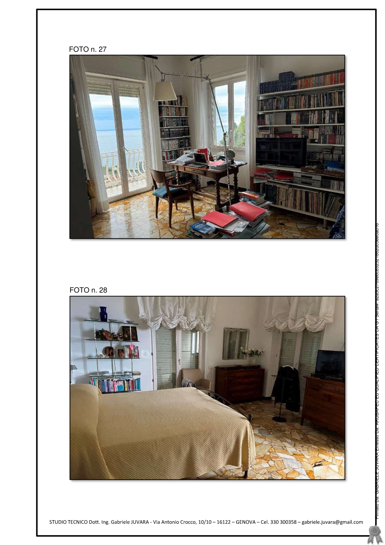 Villa vista mare a Pieve Ligure