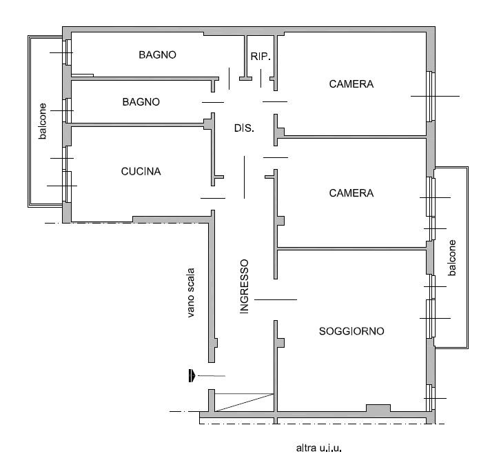 Quadrilocale in vendita a Santena