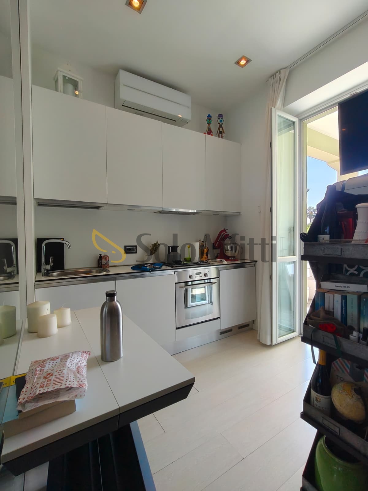 Monolocale con terrazzo, Gallarate ospedale