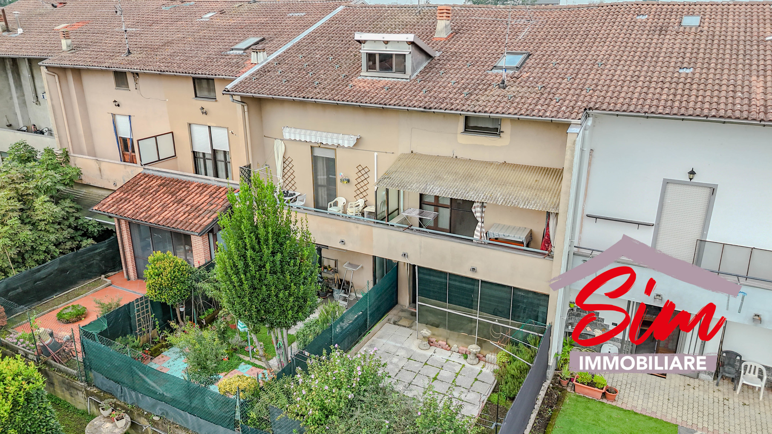 Villetta a schiera con giardino in verdi snc, Tornaco
