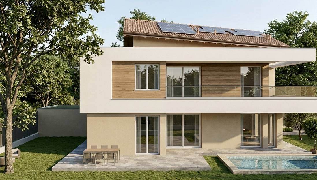 Villa in vendita a Cornaredo, Cascine Torrette