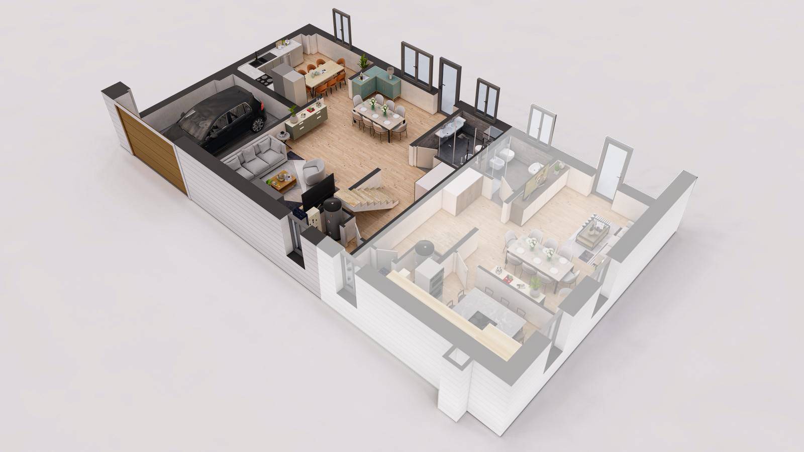 Villette a schiera in vendita a Castello d'Argile