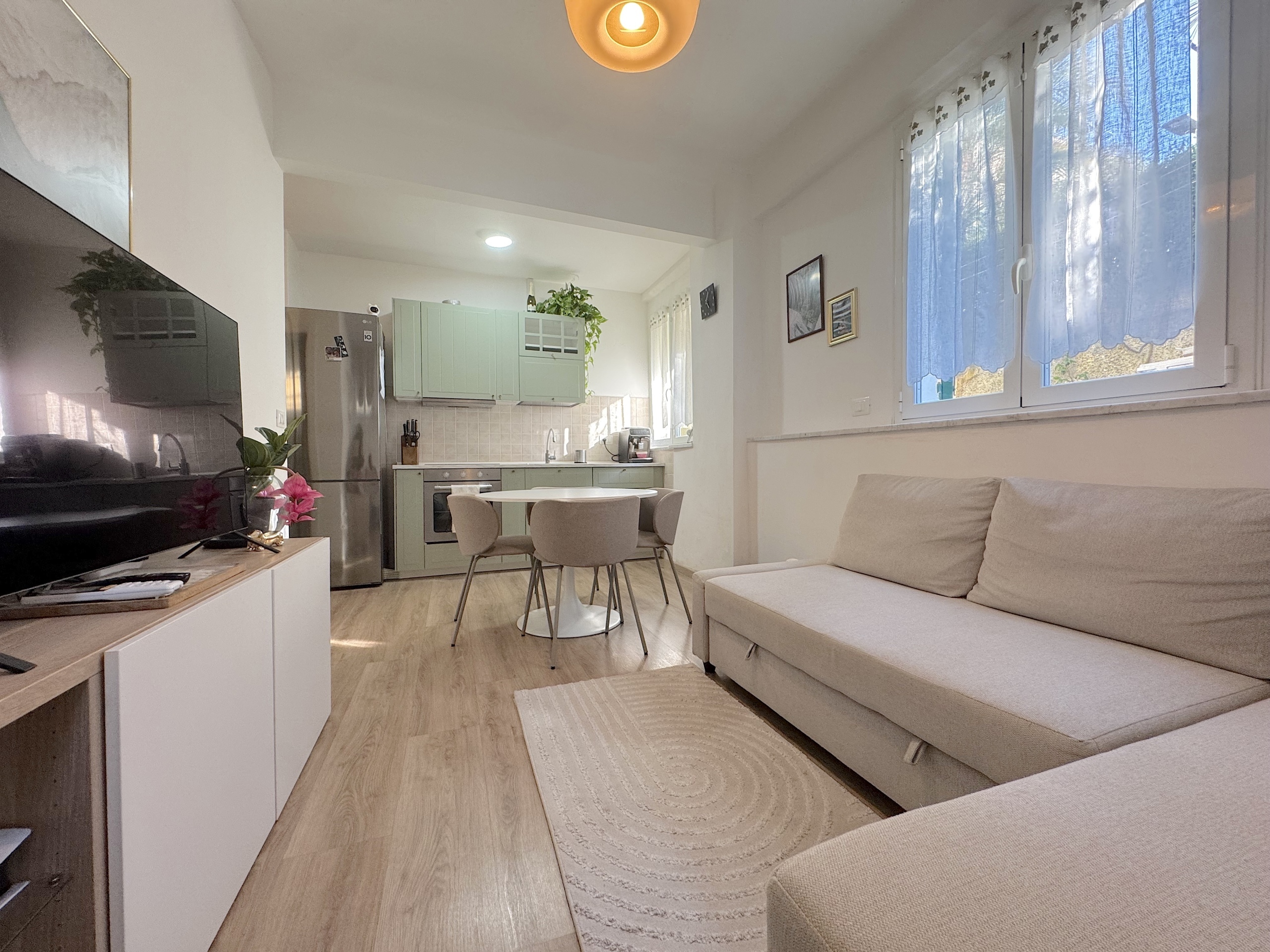 Trilocale con giardino, Chiavari centro ponente