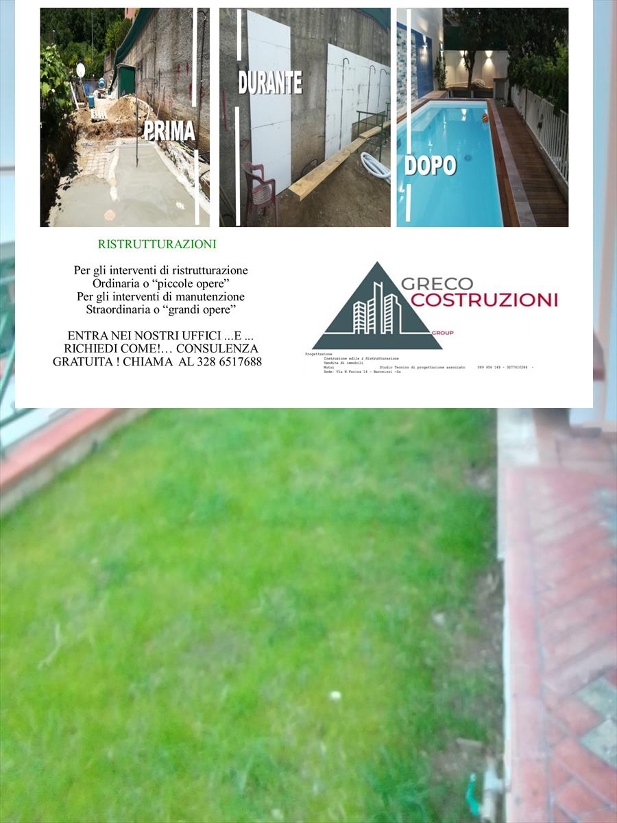 Villa con giardino, Baronissi caprecano