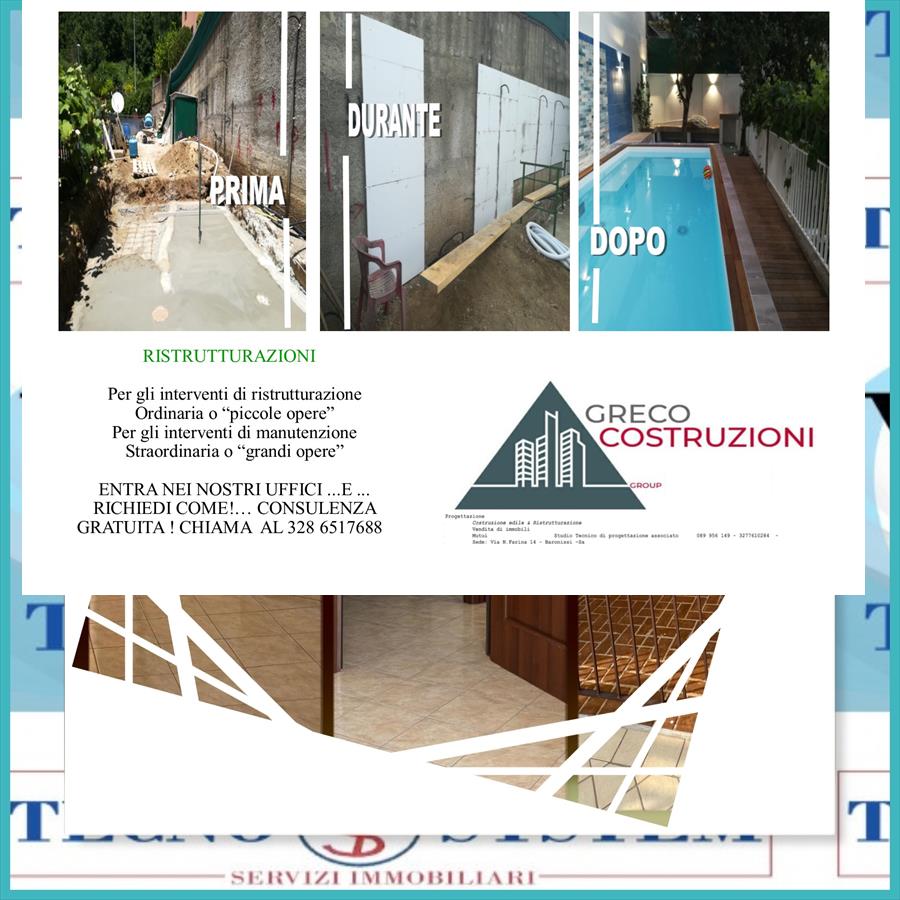 Villa con giardino, Baronissi antessano
