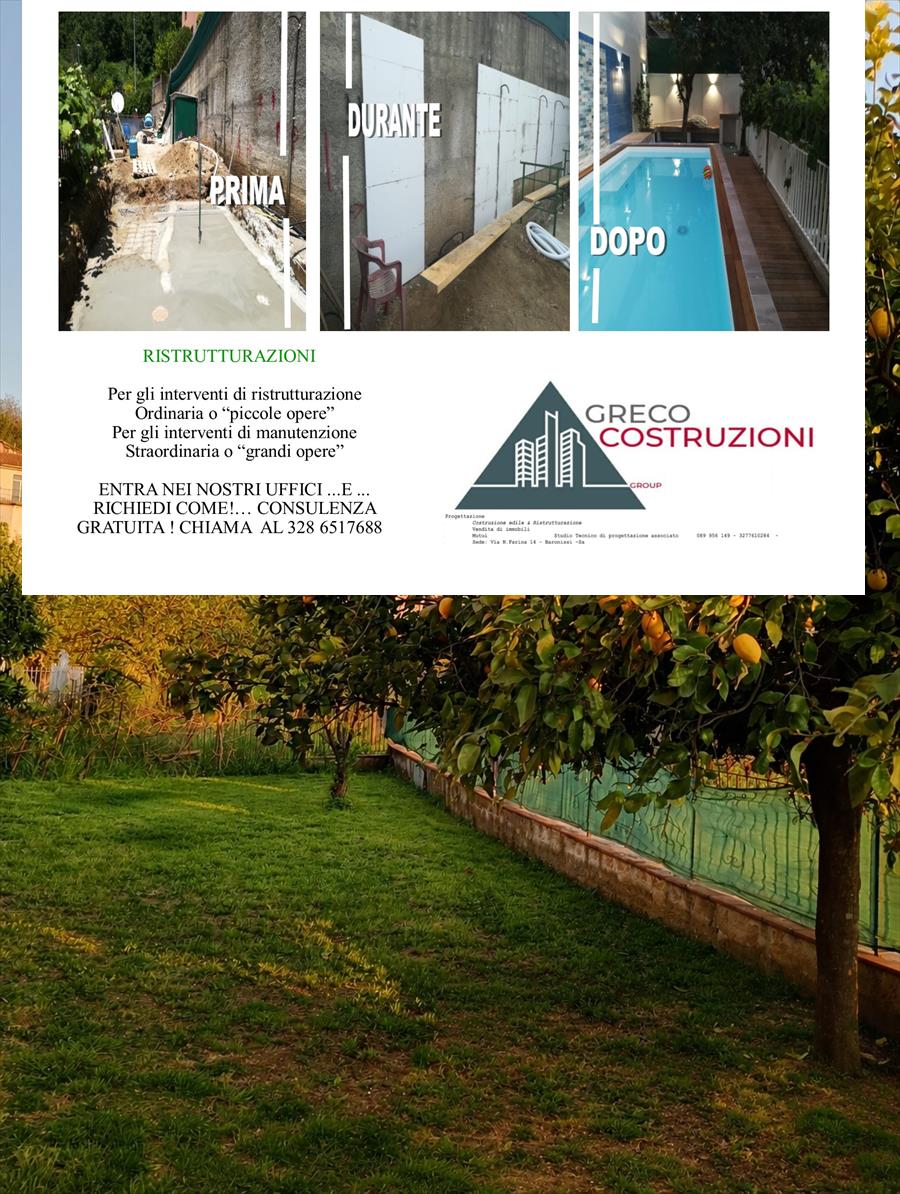 Trilocale con giardino, Cervaro centrale