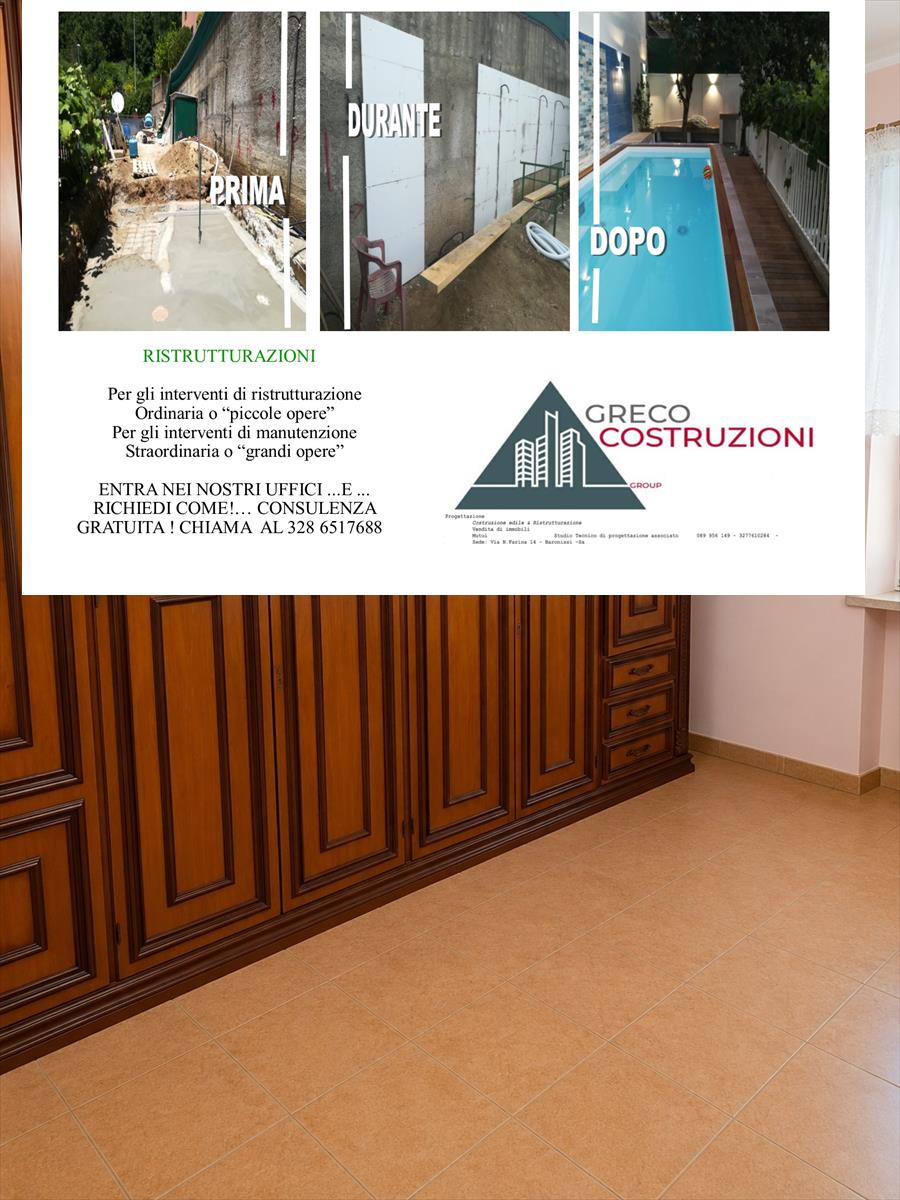 Trilocale con giardino, Cervaro centrale