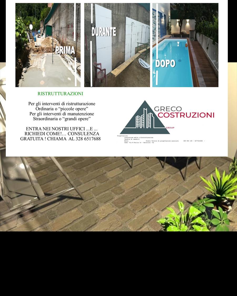 Trilocale con box doppio, Baronissi centro storico