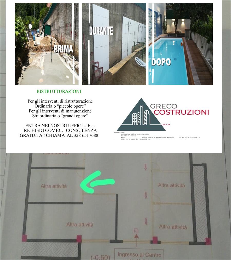 Ufficio in affitto, Baronissi caposaragnano