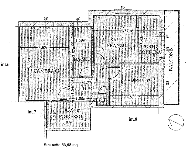 Appartamento da ristrutturare in frazione acquafredda 29, Montoggio