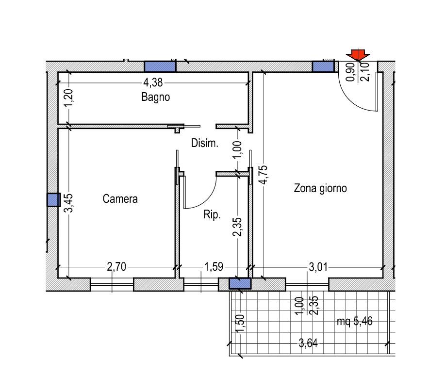 Appartamento in vendita a Civitanova Marche