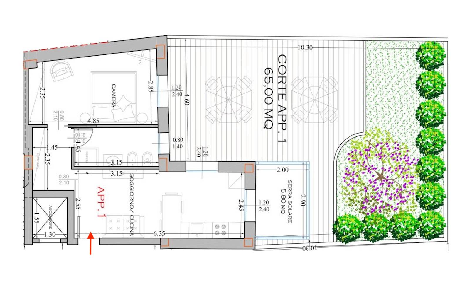 Appartamento in vendita a Civitanova Marche