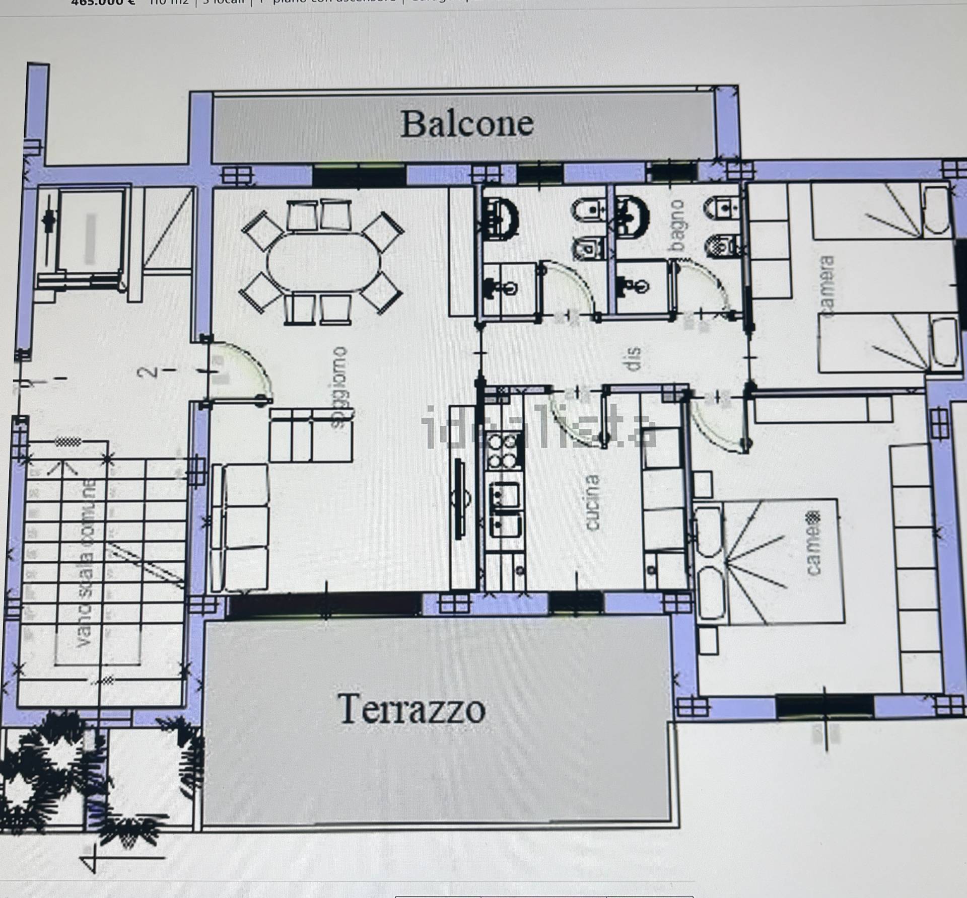 Appartamento in vendita a Monza, San Giuseppe