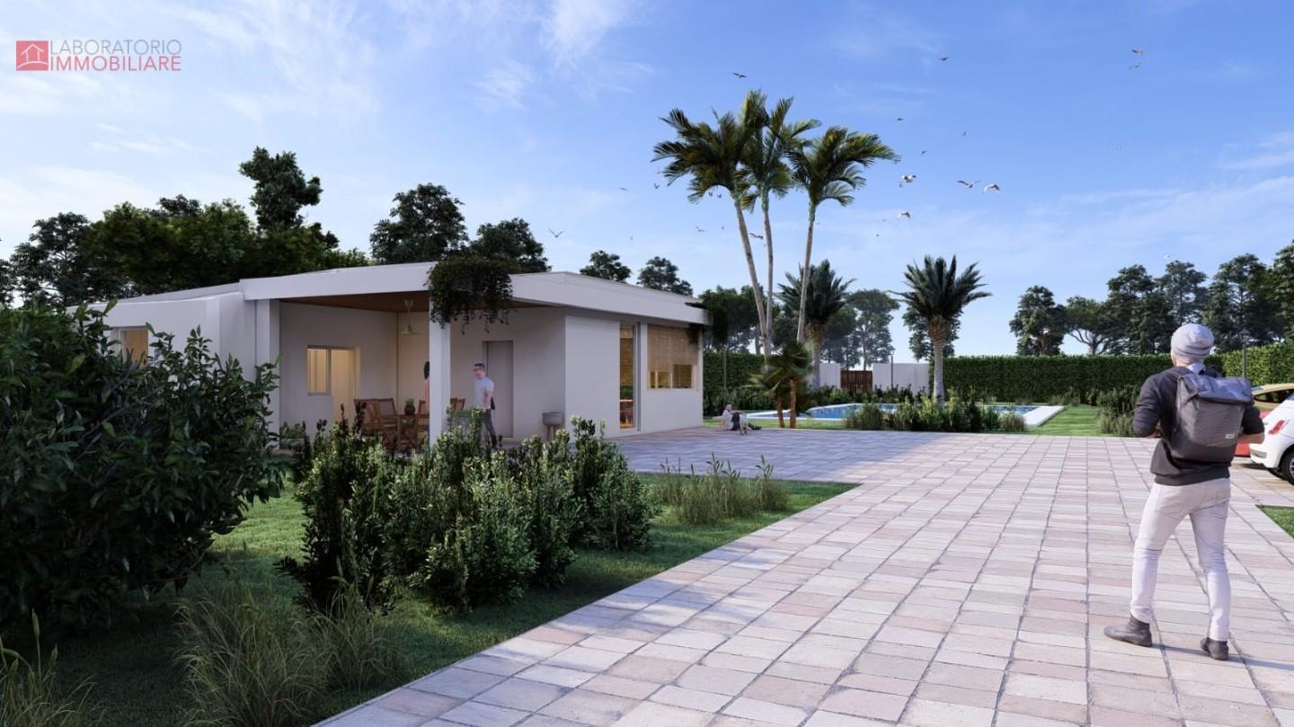 Villa con giardino, Lecce frigole