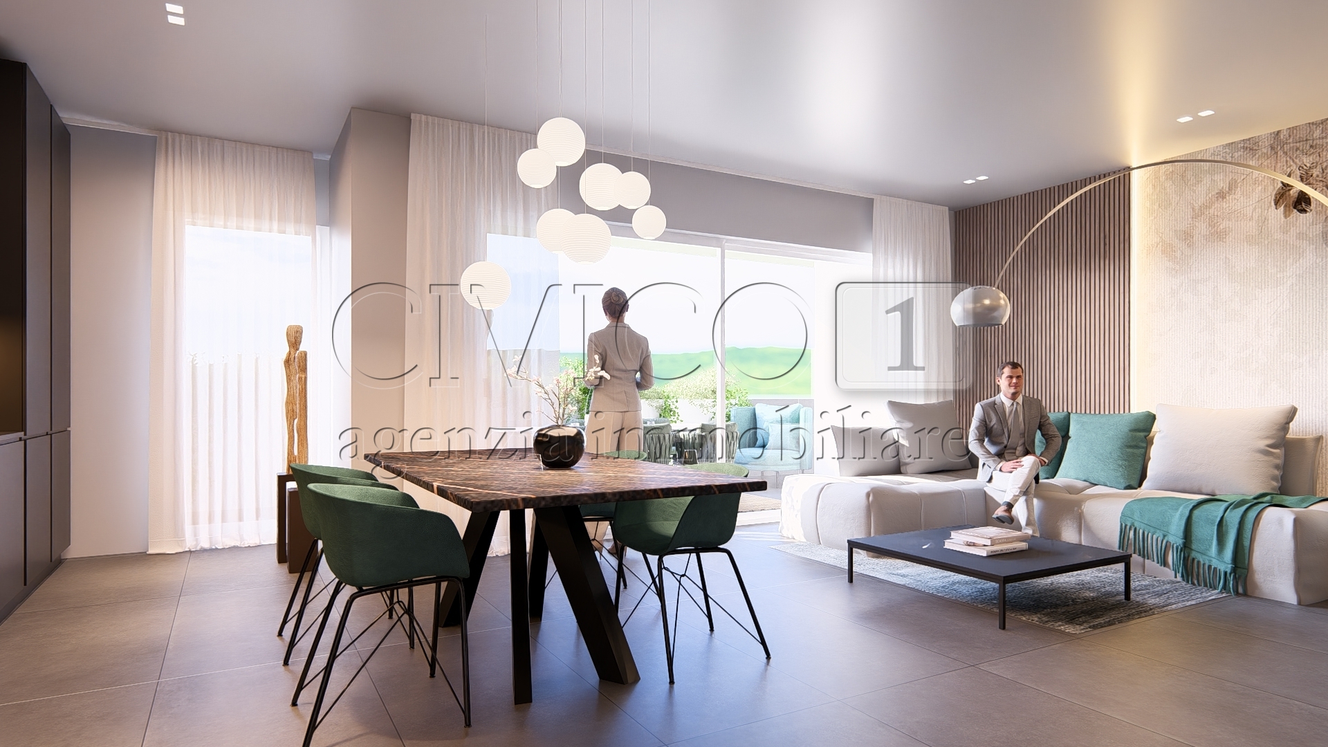 Appartamento con terrazzi in via bassa i, Campodarsego