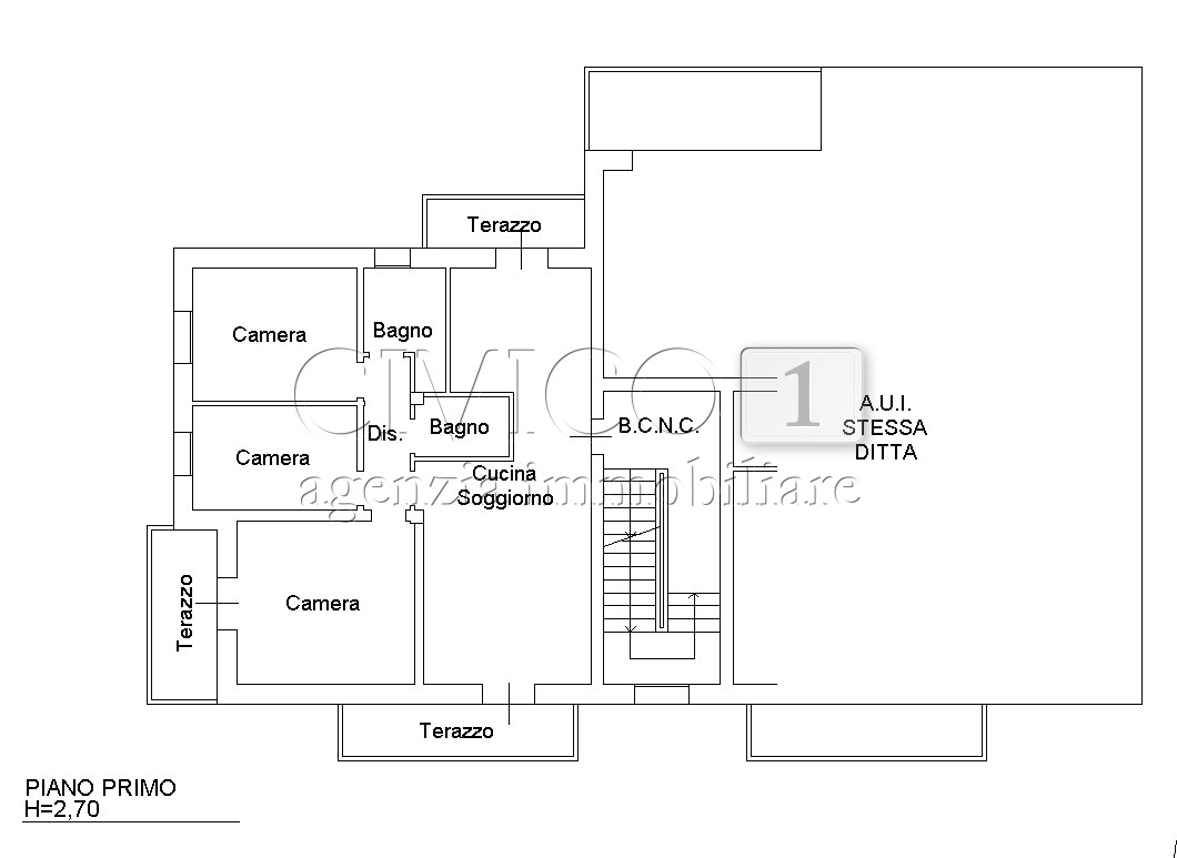 Appartamento con terrazzi in via dei bersaglieri 722, Torri di Quartesolo