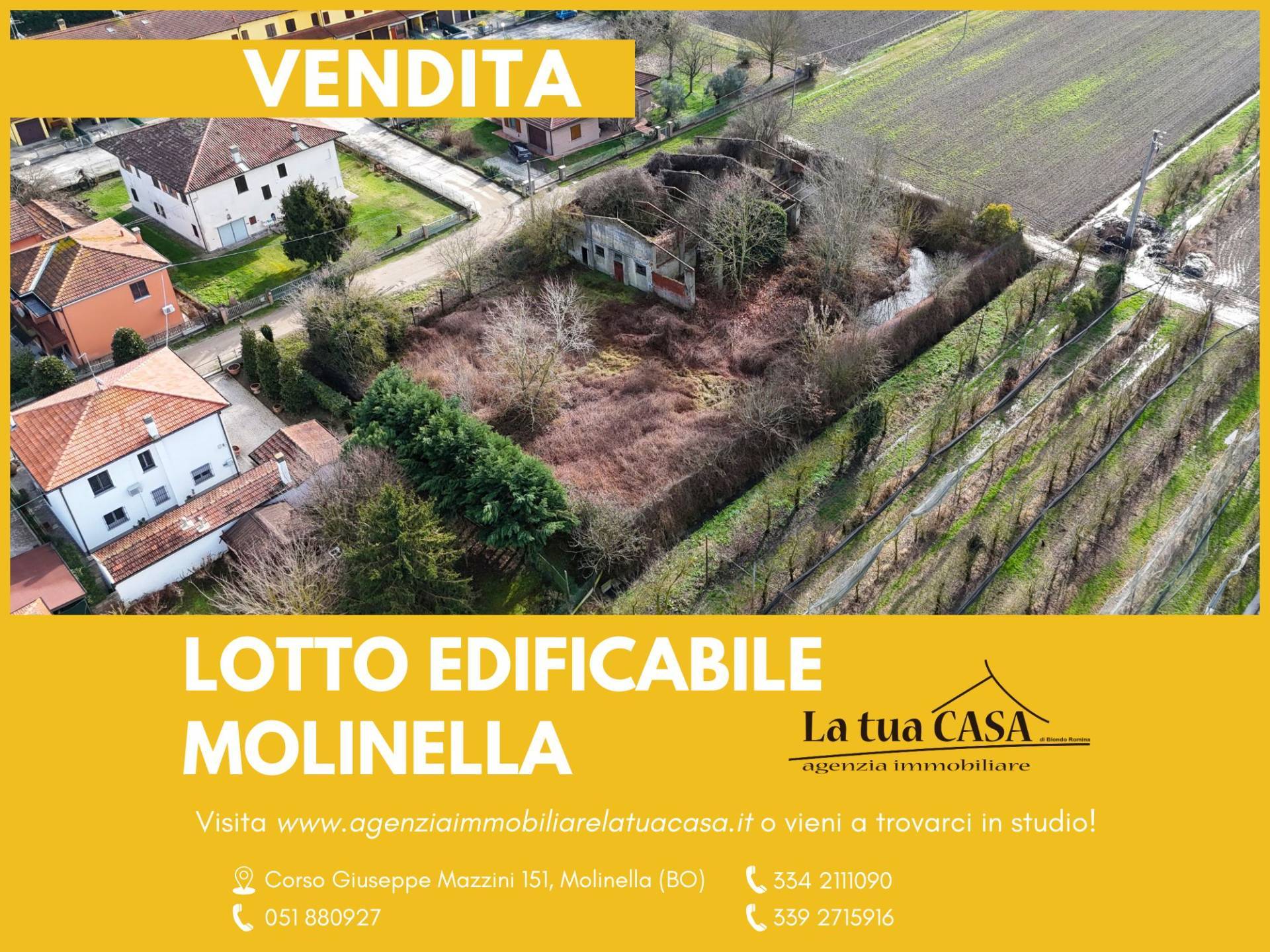 Terreno edificabile in vendita a Molinella, Marmorta