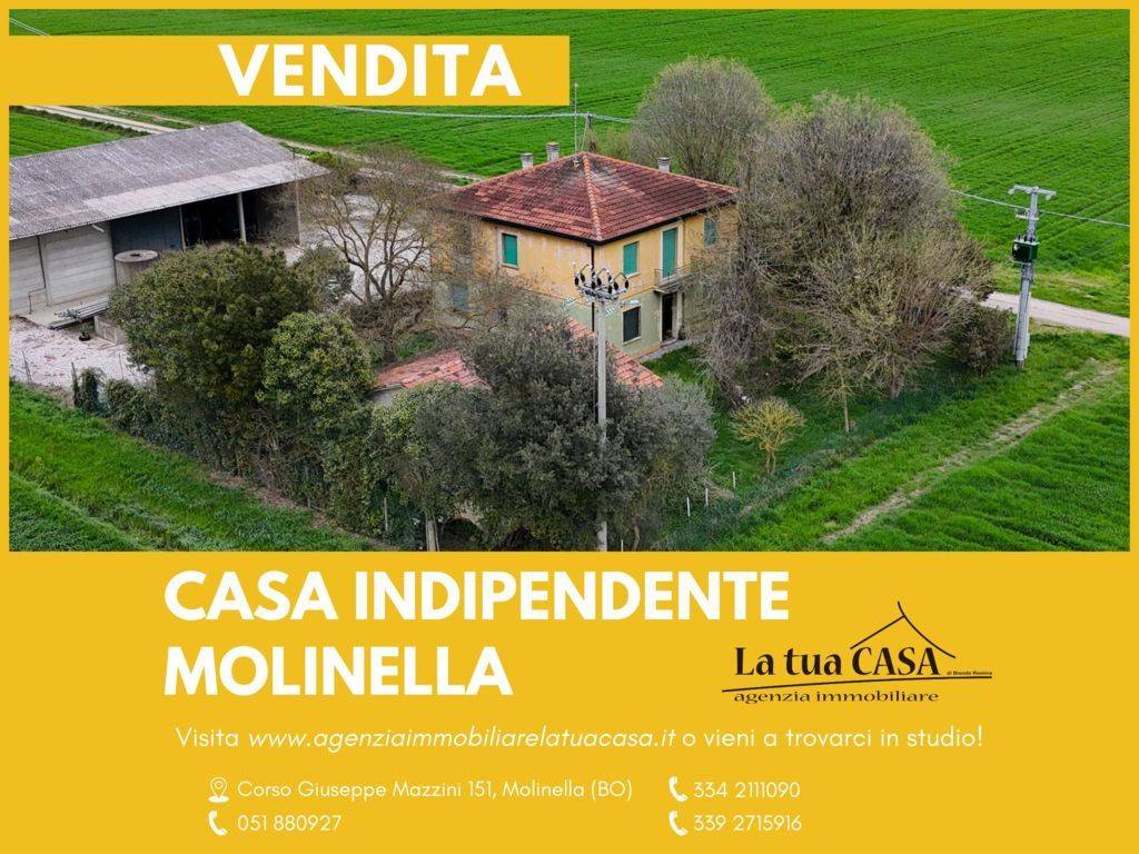 Casa indipendente in vendita a Molinella, Marmorta
