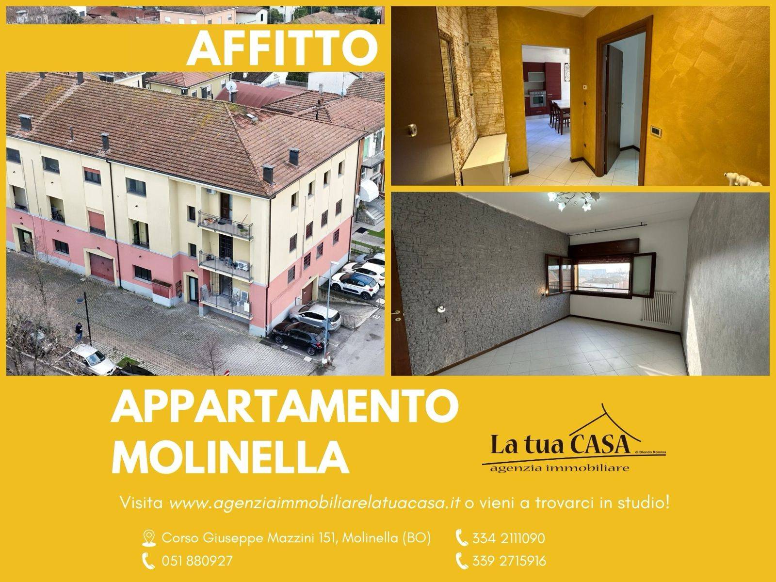 Appartamento in affitto a Molinella