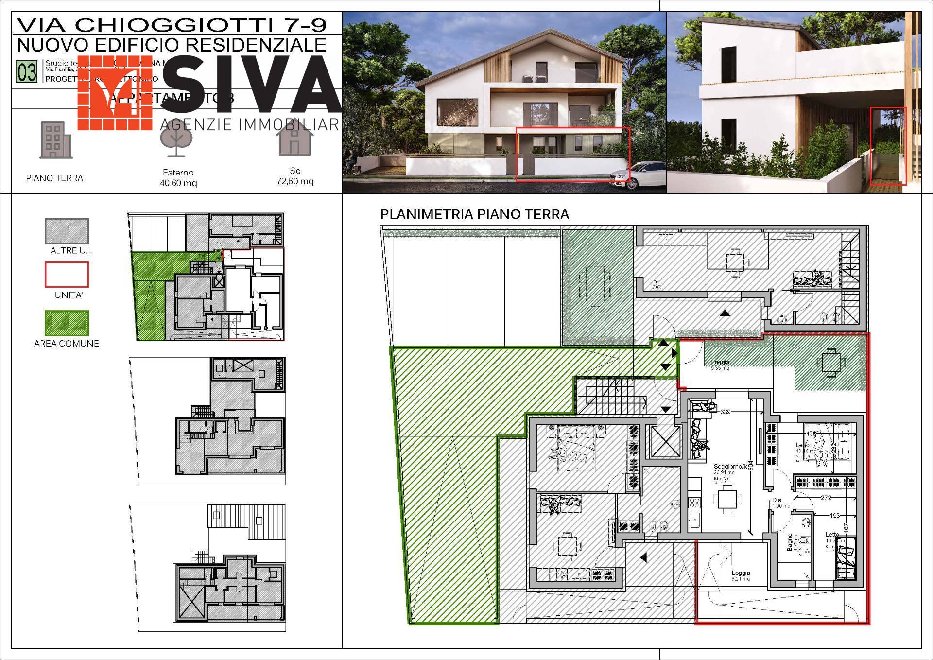 Appartamento in vendita a Ravenna, Marina di Ravenna