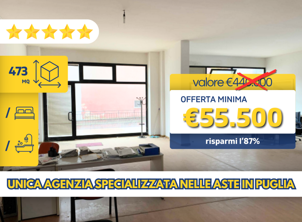 Locale commerciale classe A4 a Parabita