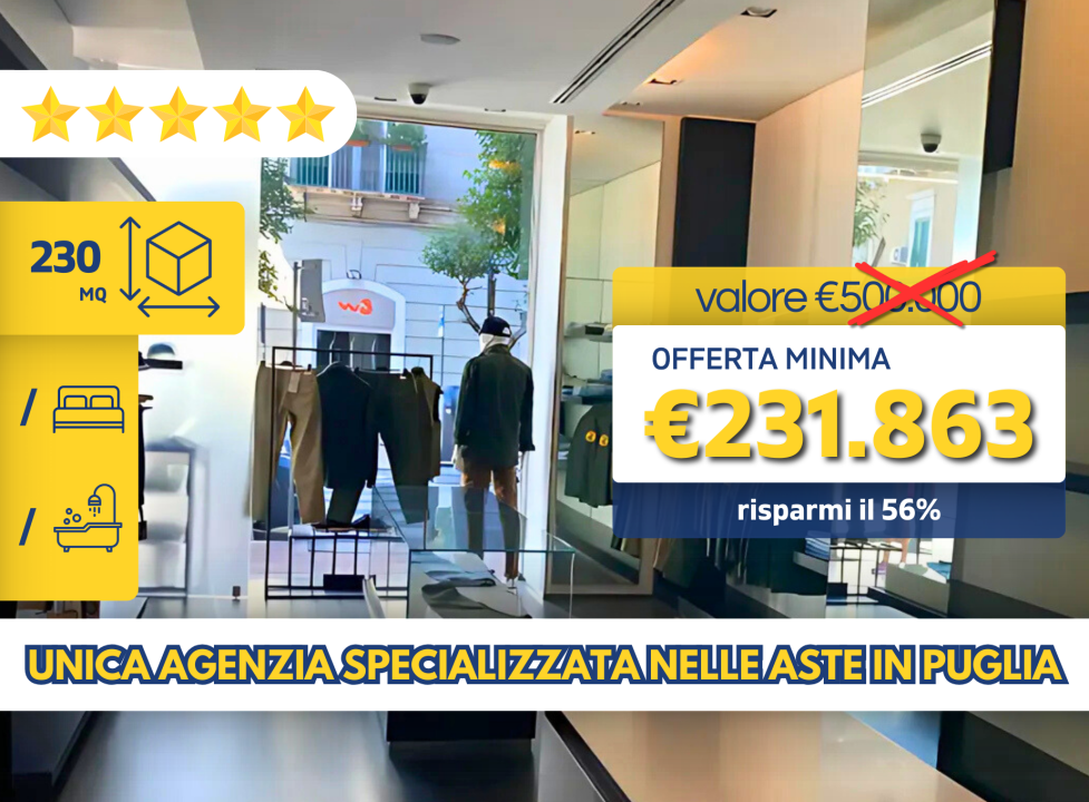 Locale commerciale classe A4 a Taranto