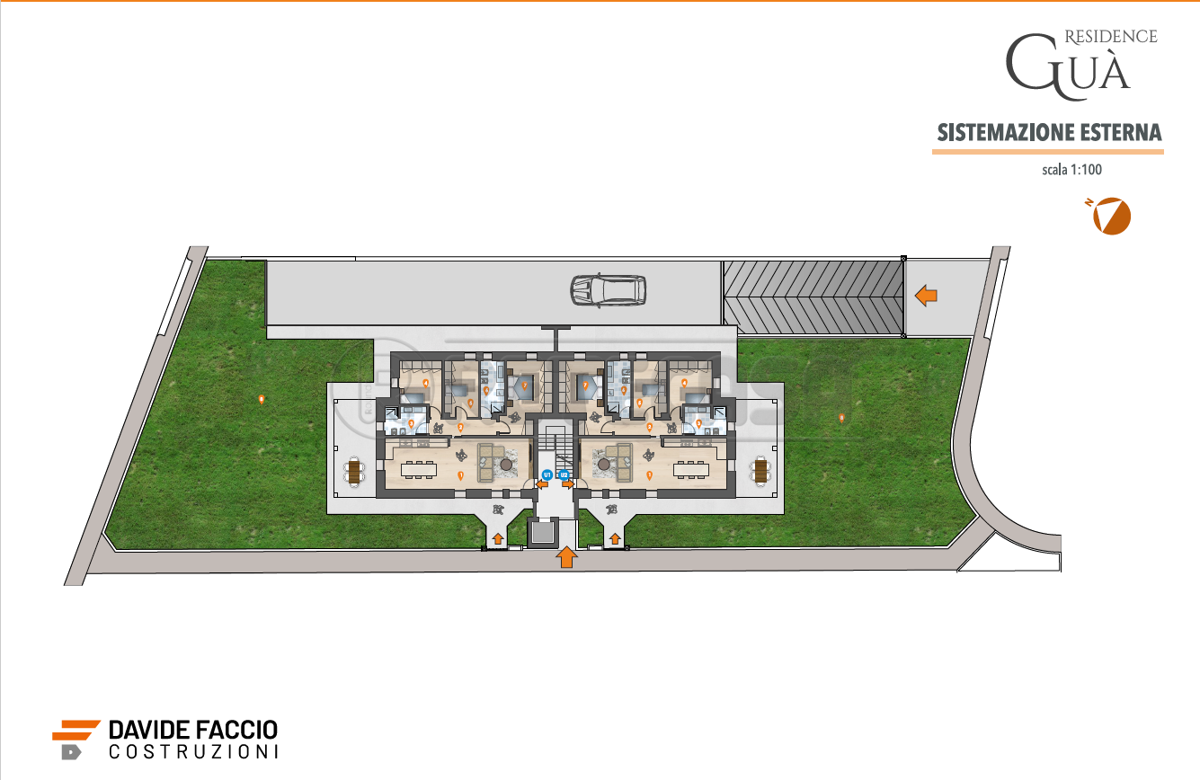 Appartamento con giardino in via mure 303, Arzignano