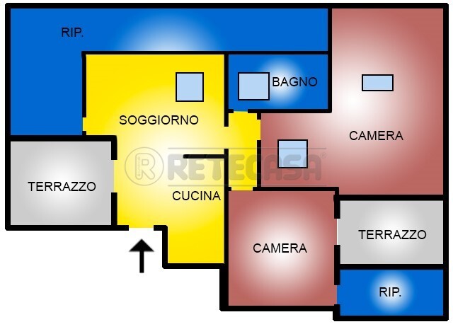 Quadrilocale con terrazzi a Cornedo Vicentino