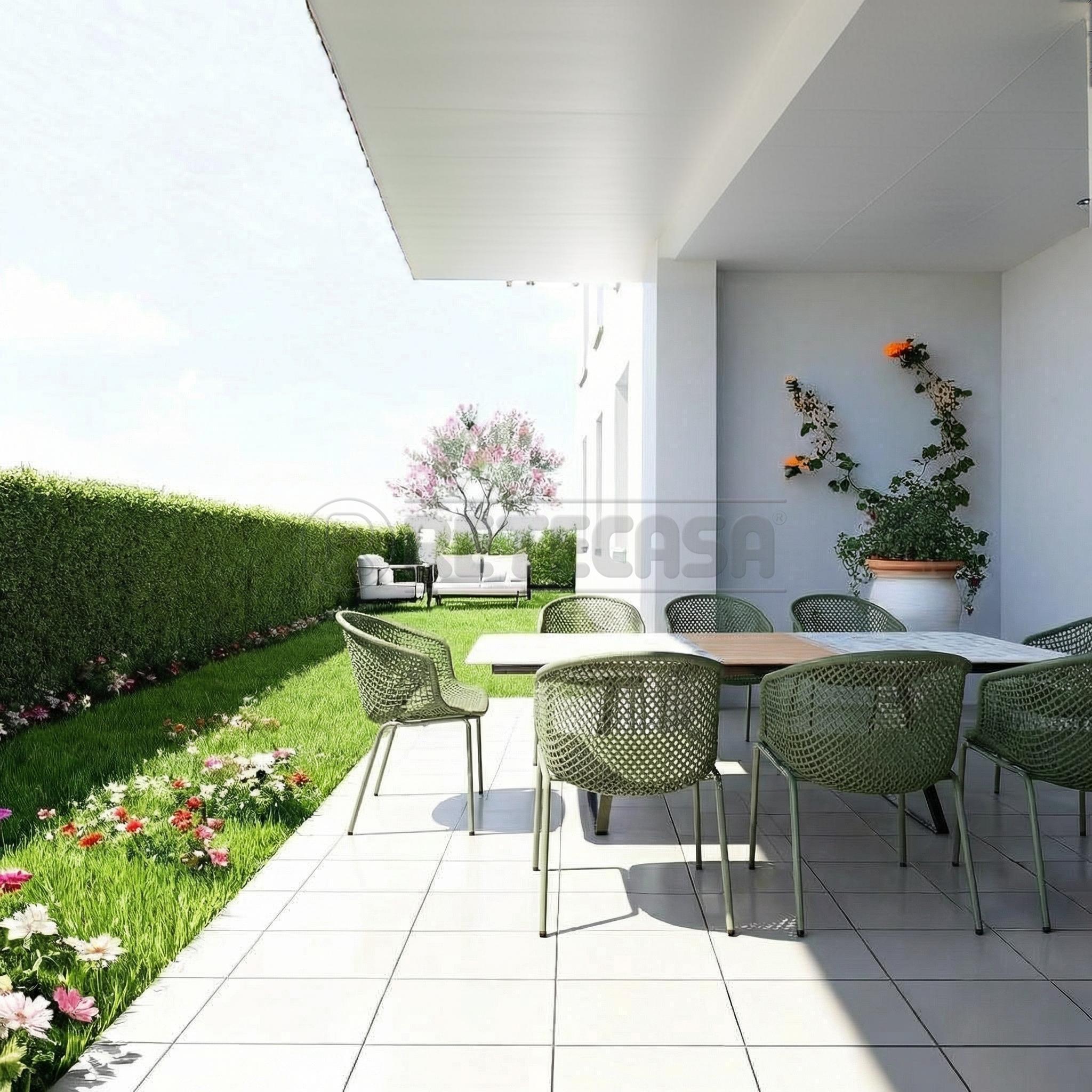 Appartamento con giardino in via degli alpini 1, Castelgomberto