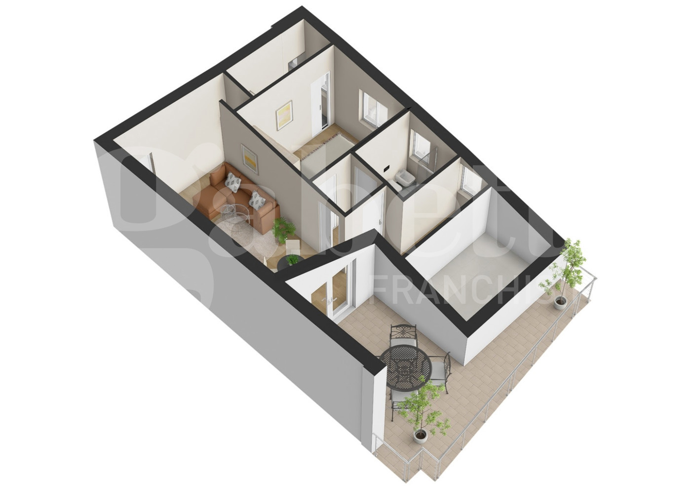 Trilocale nuovo a Tortoreto