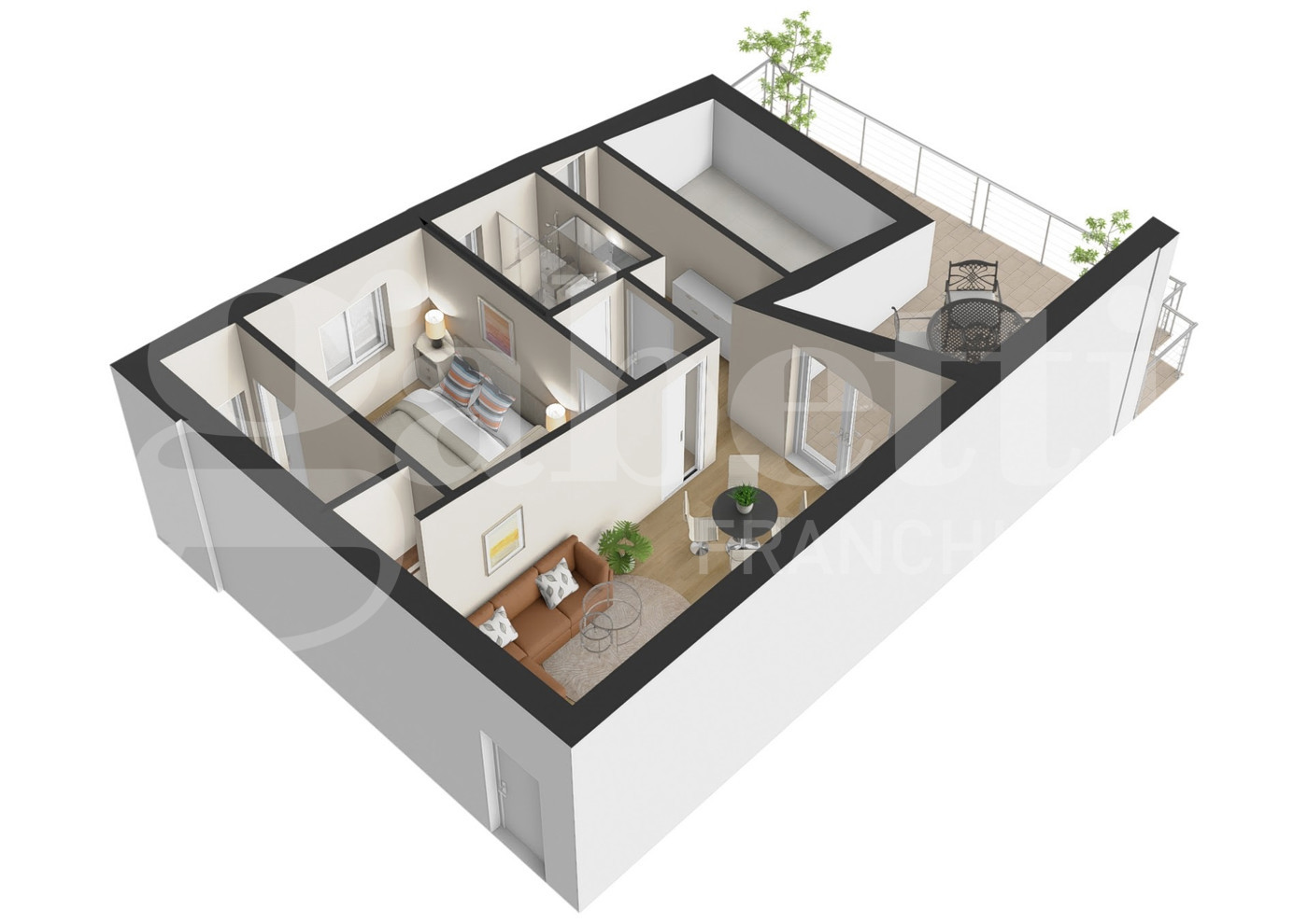 Trilocale nuovo a Tortoreto