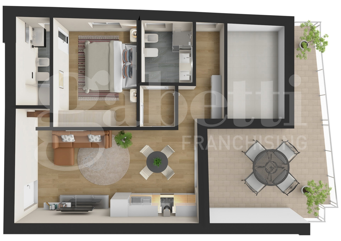 Trilocale nuovo a Tortoreto