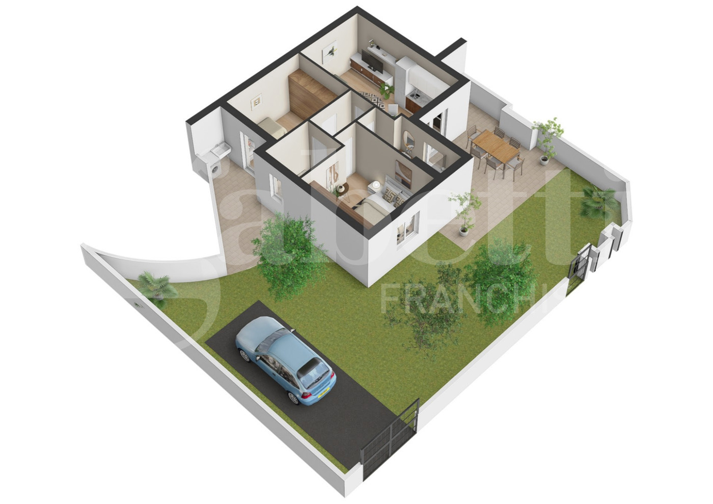 Trilocale con box a Tortoreto