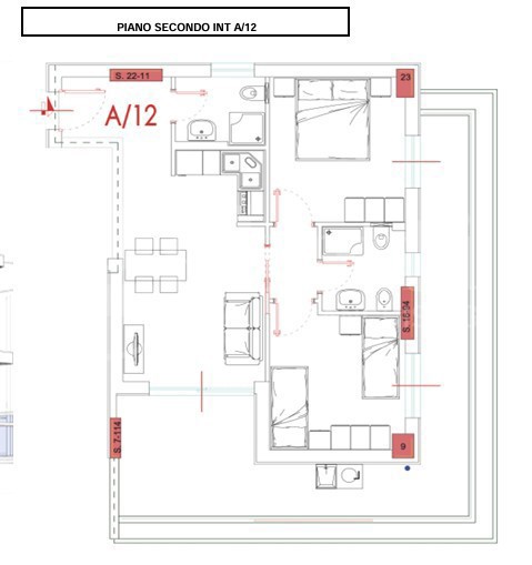Trilocale nuovo a Tortoreto